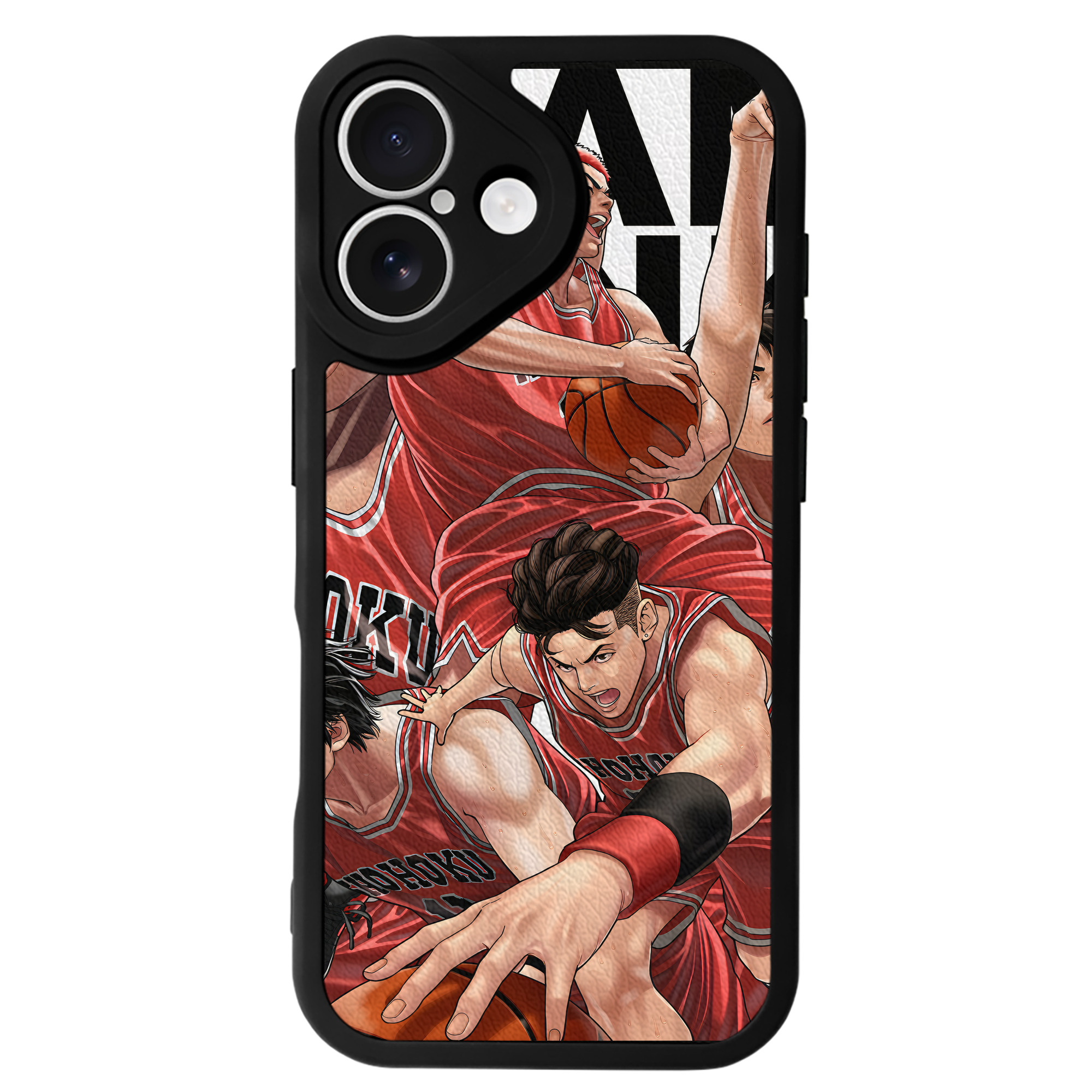 （画像用） SLAM DUNK／スラムダンク 【iPhone 16シリーズ対応】シリコンスマホケース（レザー調） 材質：シリコン